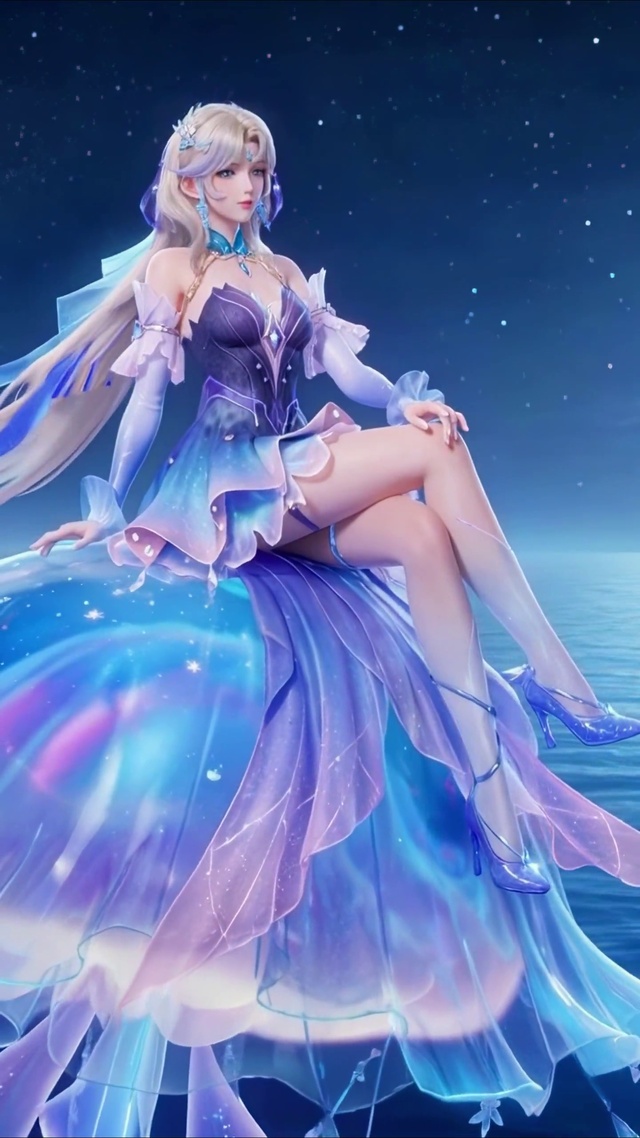 梦幻荧光水母王昭君