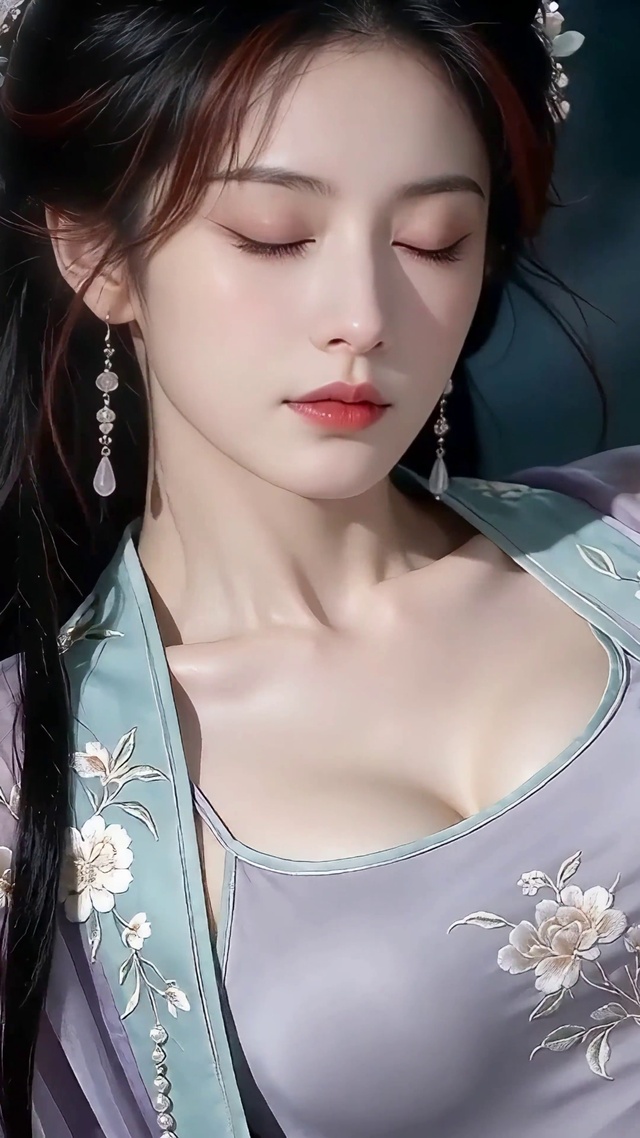 墨夜罗衣古风美女