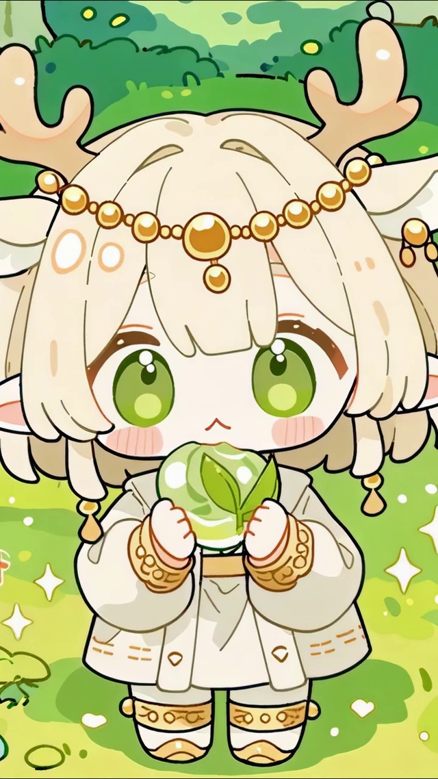 林间奶萌小鹿灵