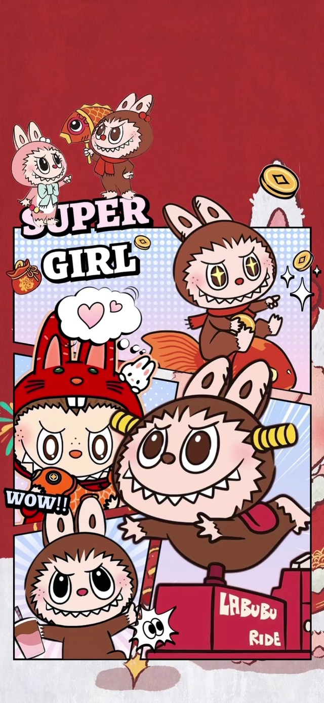 新年拉布布labubu2