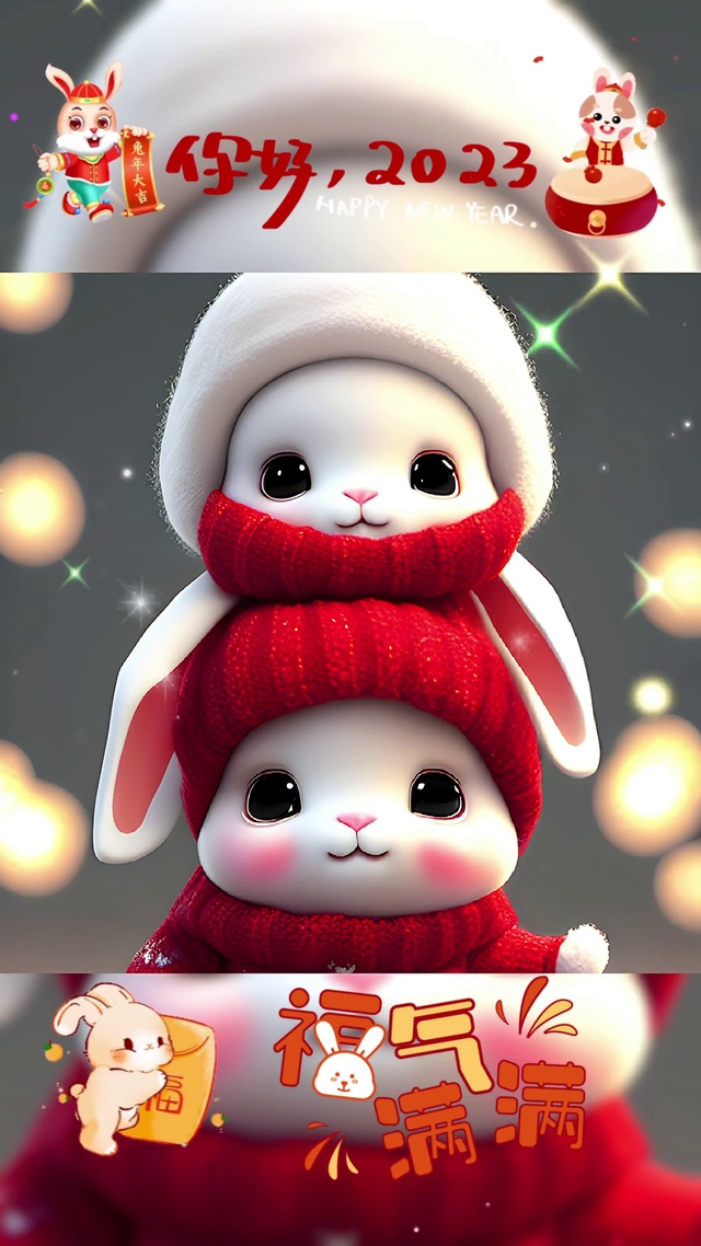 新年暴富兔