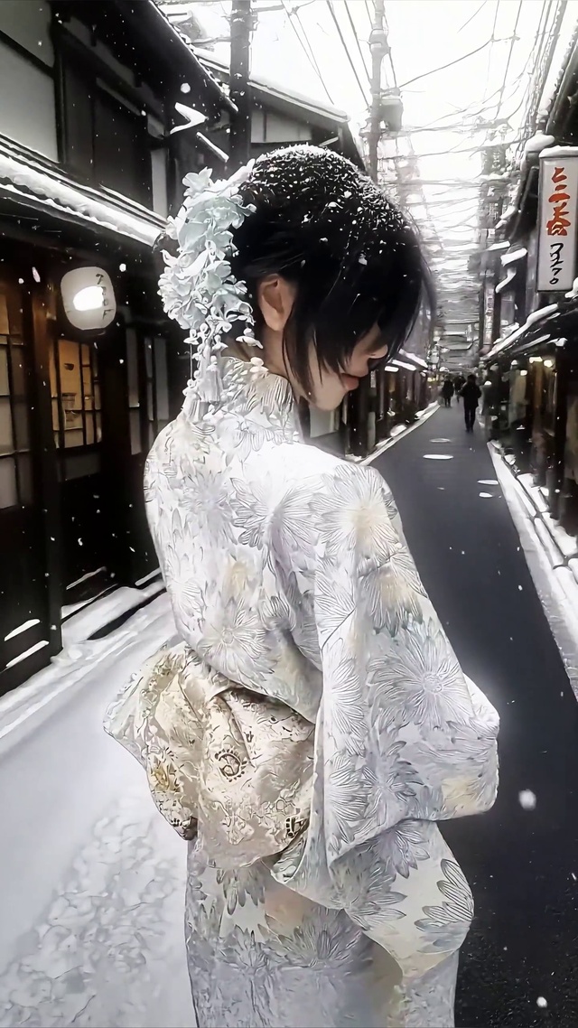 蛋某人和服女神——雪