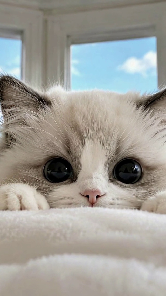 软萌治愈布偶小猫