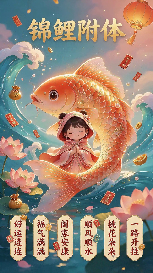 锦鲤附体