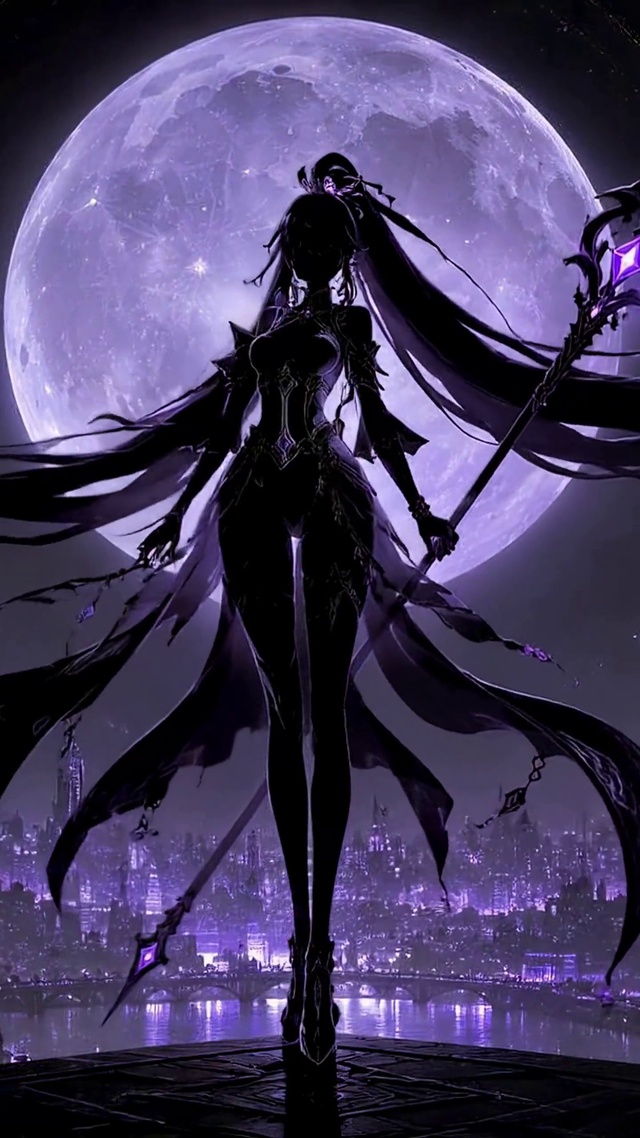 紫月夜城暗影女战姬