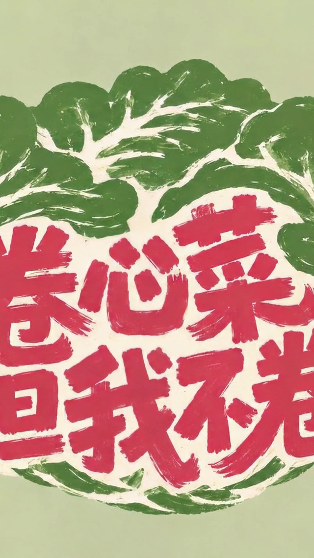 卷心菜但我不卷治愈壁纸