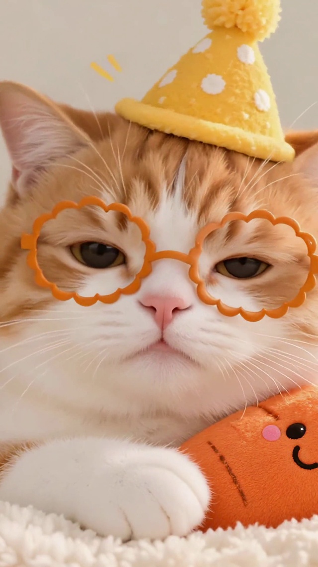 派对小橘猫
