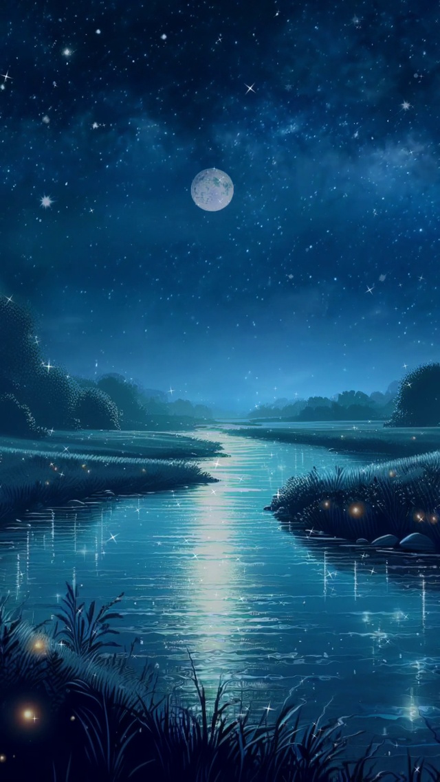 浪漫夜空