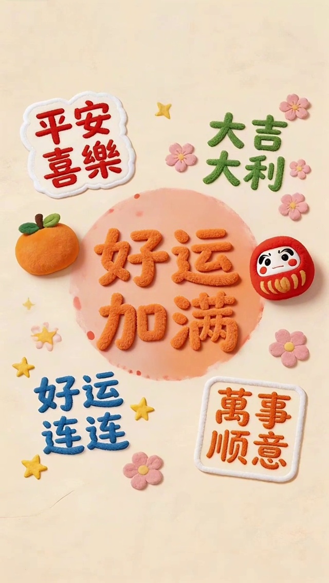 ​
 好运加满小确幸