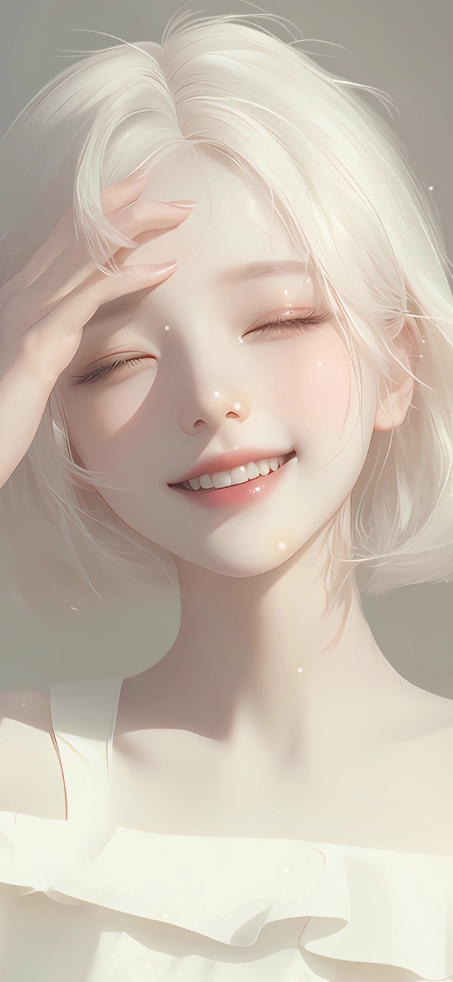 浅浅的微笑