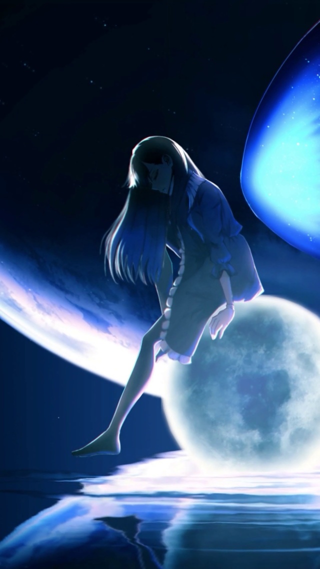月下少女