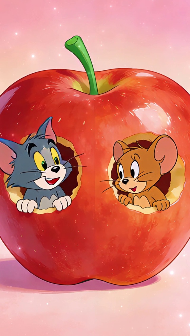 苹果里的猫和老鼠