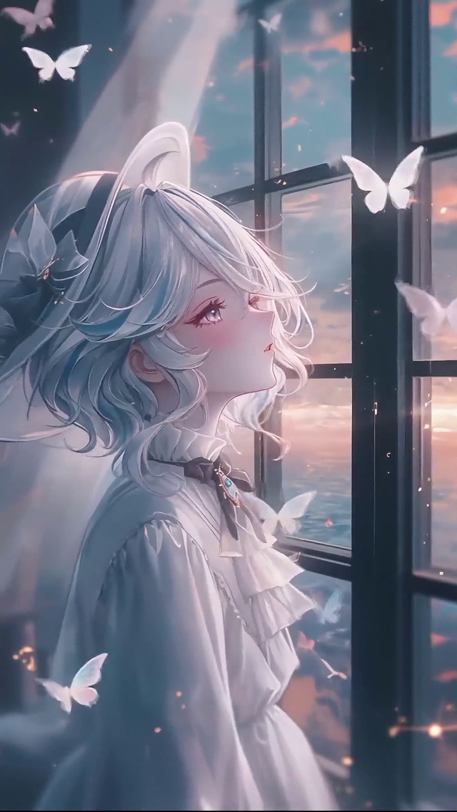 芙宁娜丨窗畔蝴蝶丨