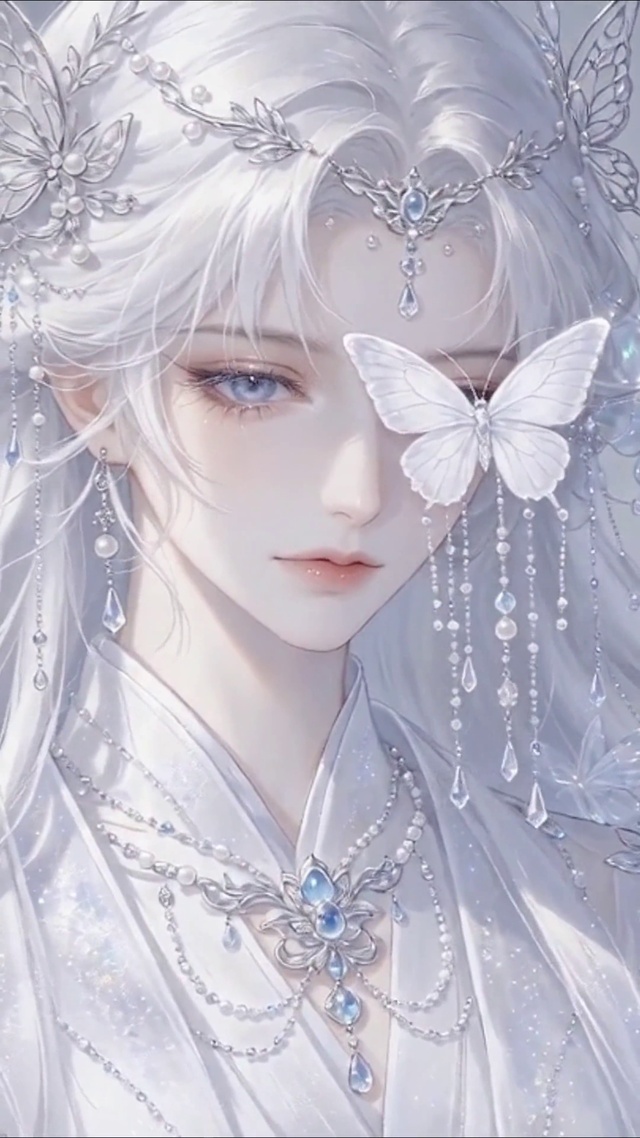 梦幻白蝶少女