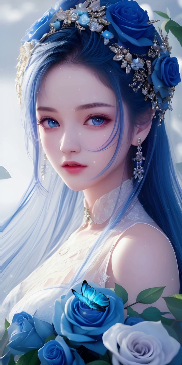蓝玫瑰少女