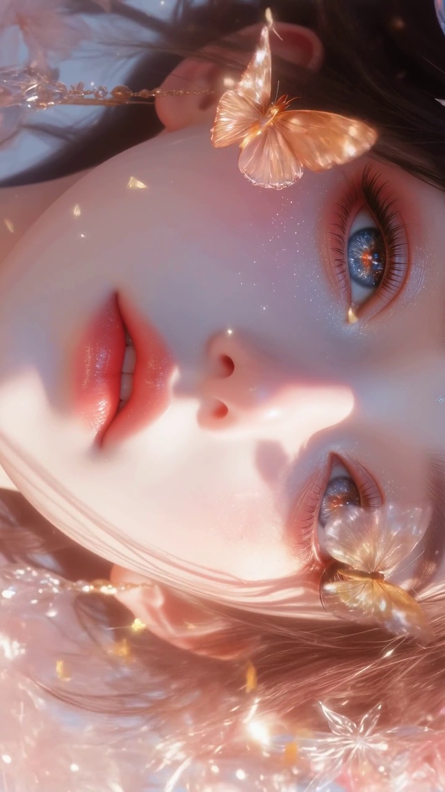 绝美眼睛里有星星