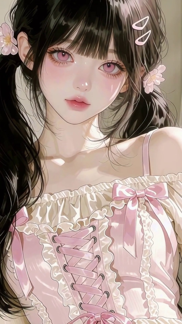 二次元萝莉女孩