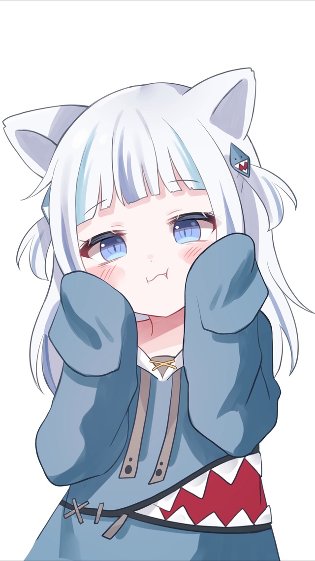 【4K】可爱 Gura 小鲨鱼