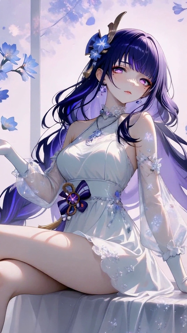 窗边少女雷电将军