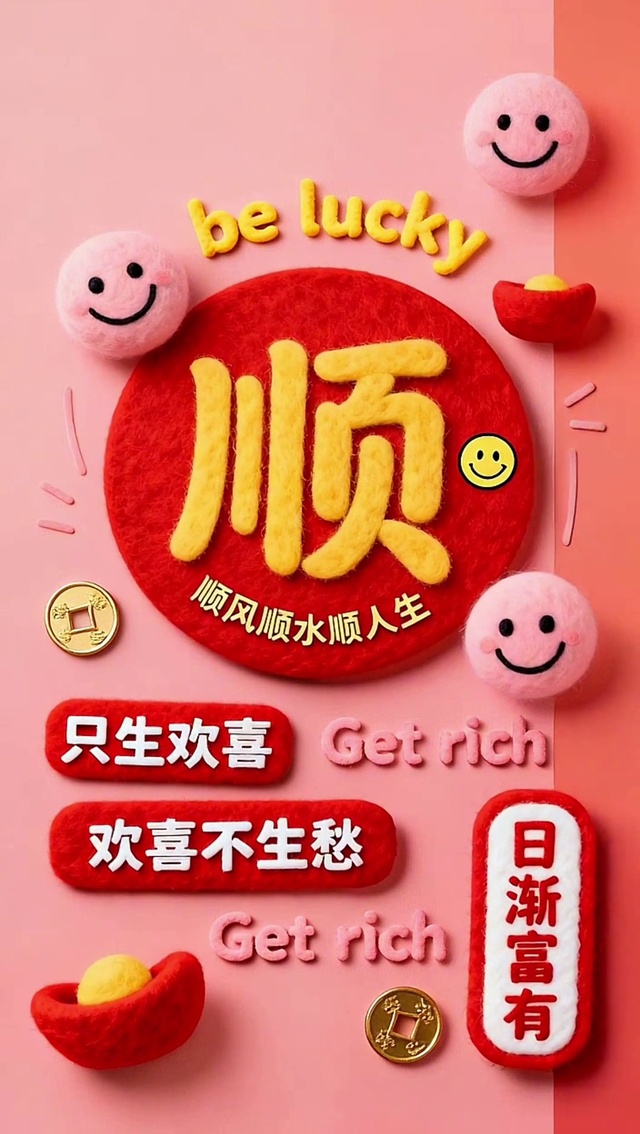 顺风顺水顺人生