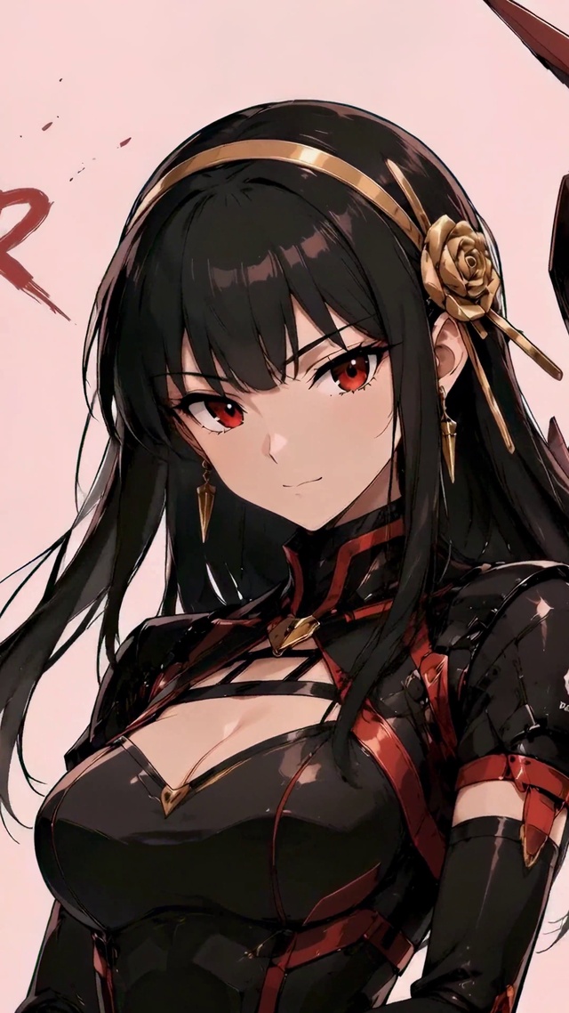 玫瑰机甲与二次元美少女约尔