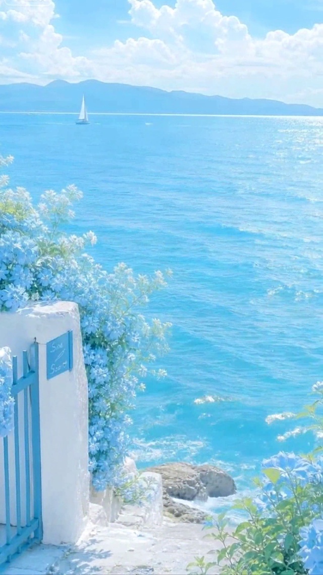 浪漫海边