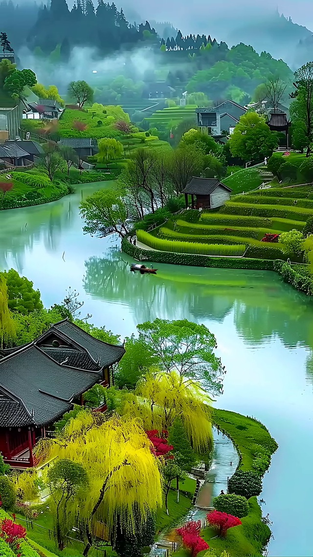 桂林山水，天甲天下 