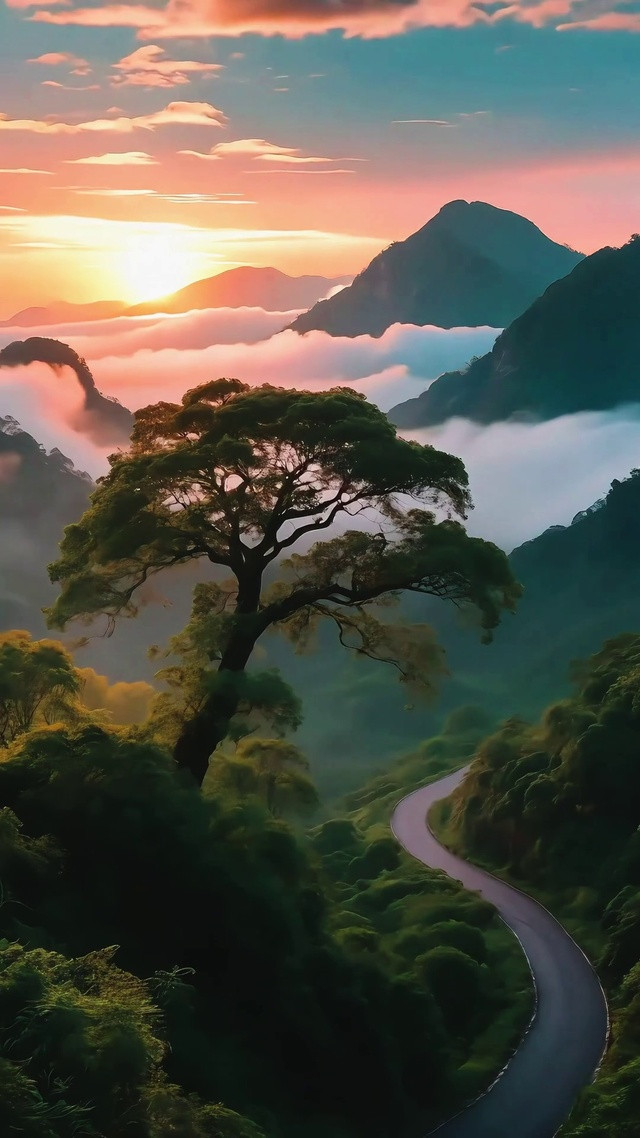 山影归途