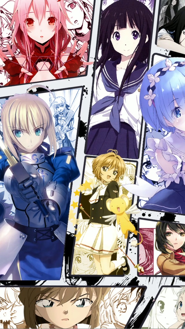 动漫女主合集