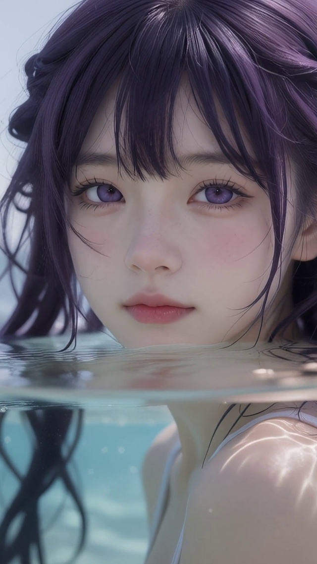 水中美女