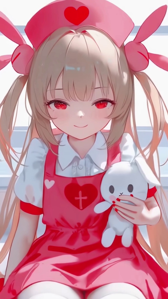 呆萌可爱二次元小美女