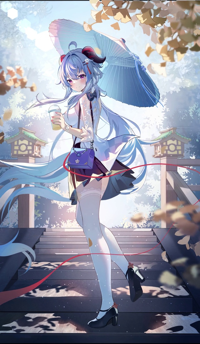 甘雨 奶茶-画师：喵咕君QvQ