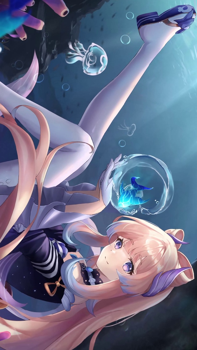 心海横版 p站：Harukix