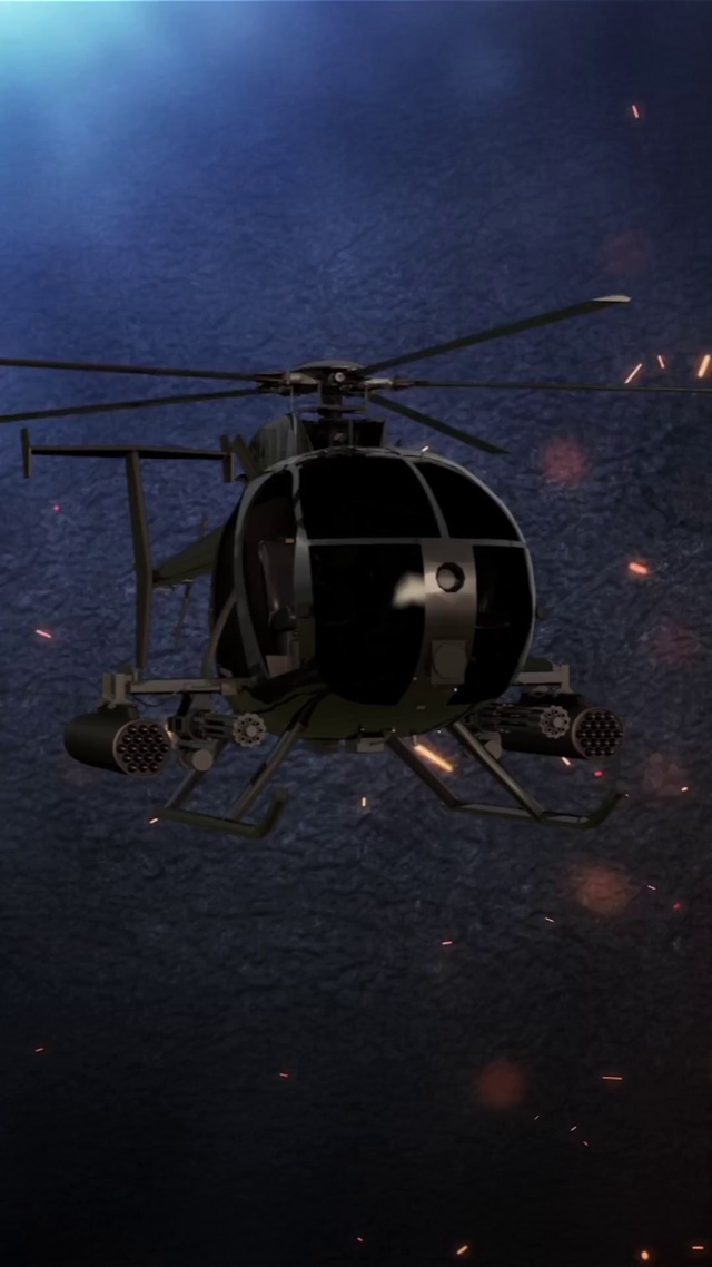 武装直升机（无缝循环）