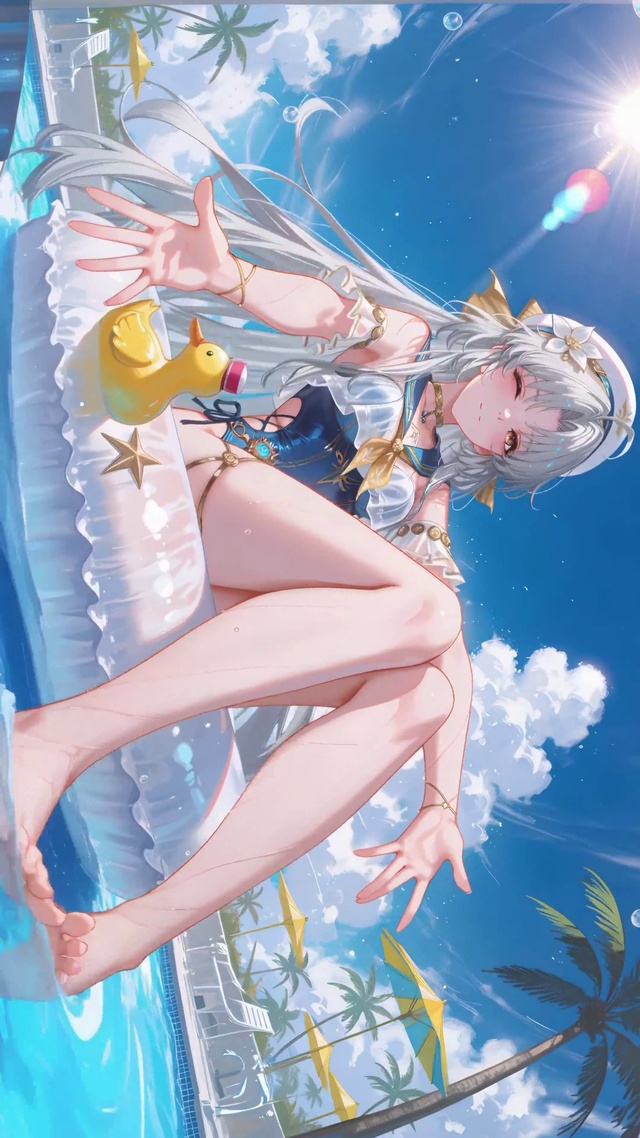 泳池少女珂莱塔