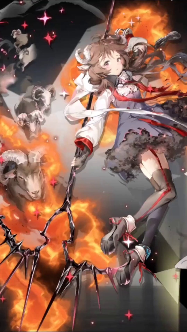 明日方舟羊头魔法少女