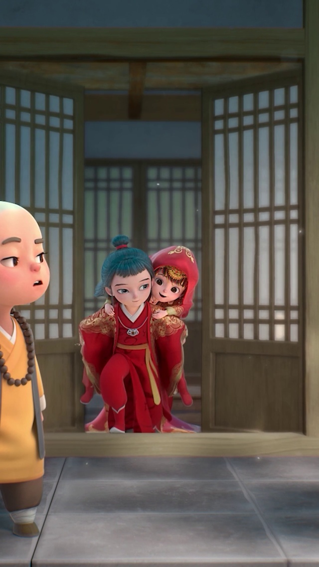 一禅竟是证婚人 阿巳与小铃铛