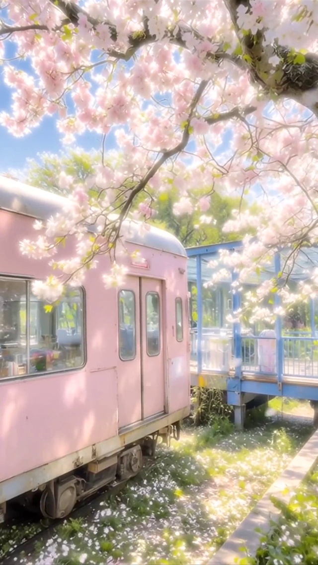 樱花树下