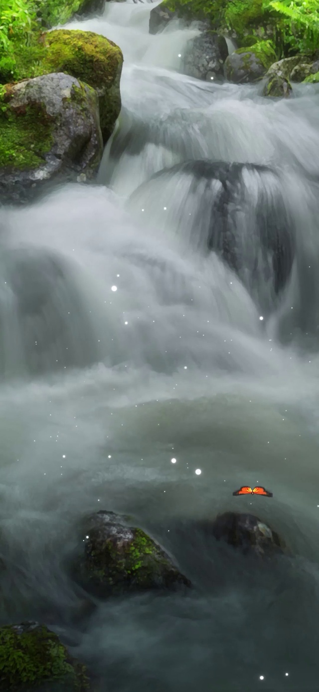 山涧流水