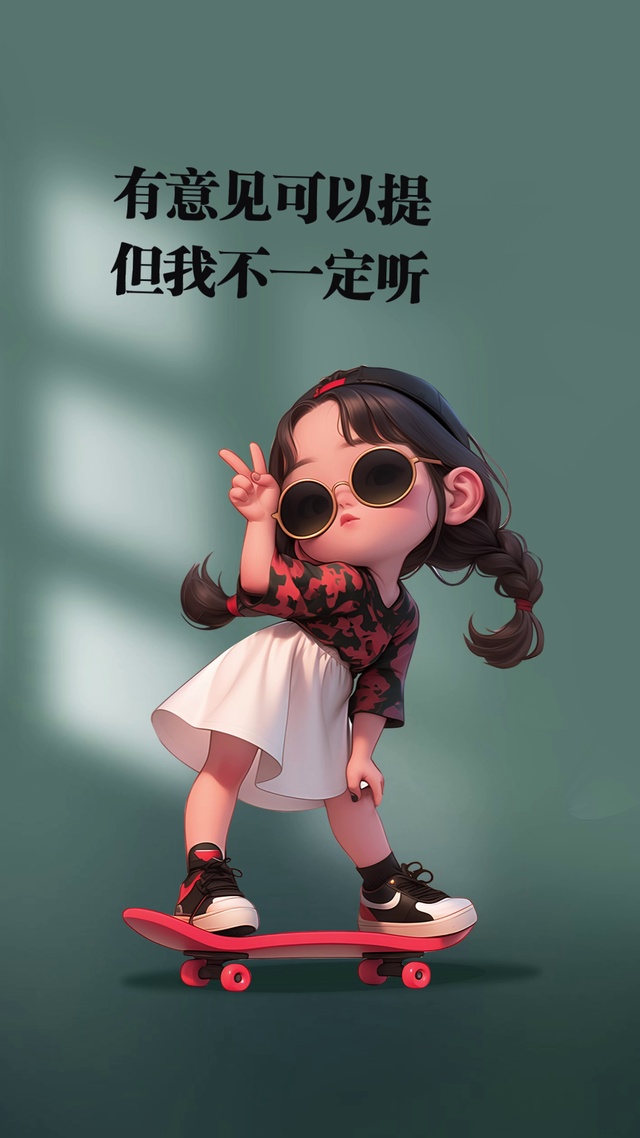 可爱女孩