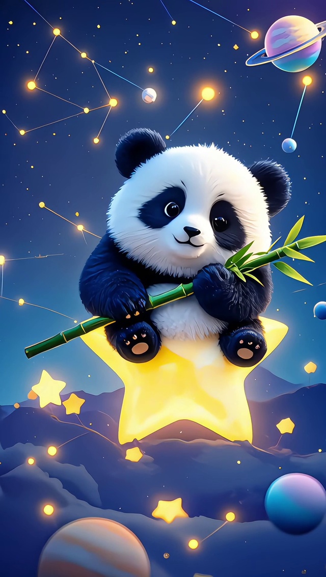 可可爱爱的熊猫