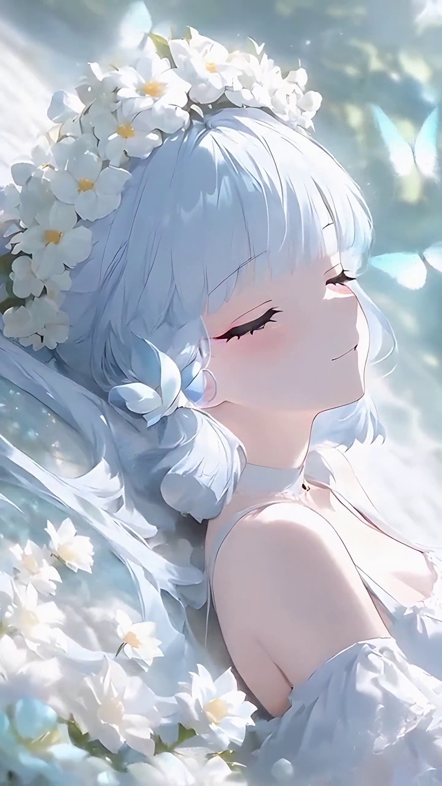 神里绫华丨纯白花海丨