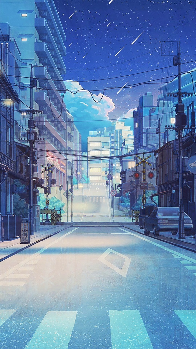 街道星空(随时间变化)