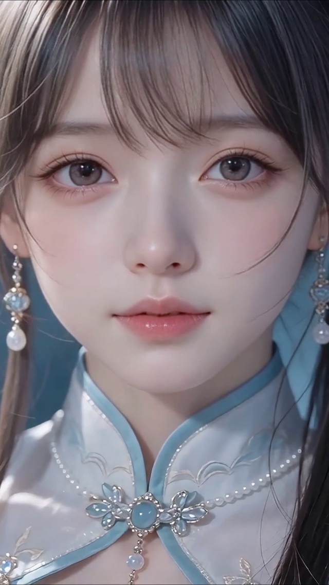 甜美高清古风少女