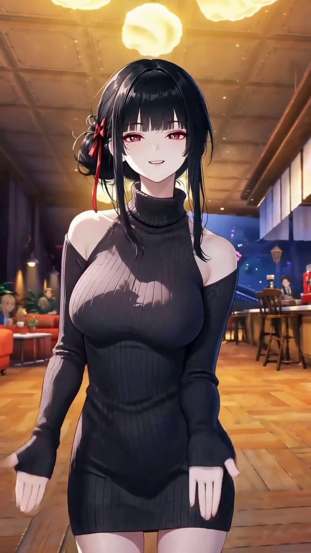 二次元中可爱清纯的美女