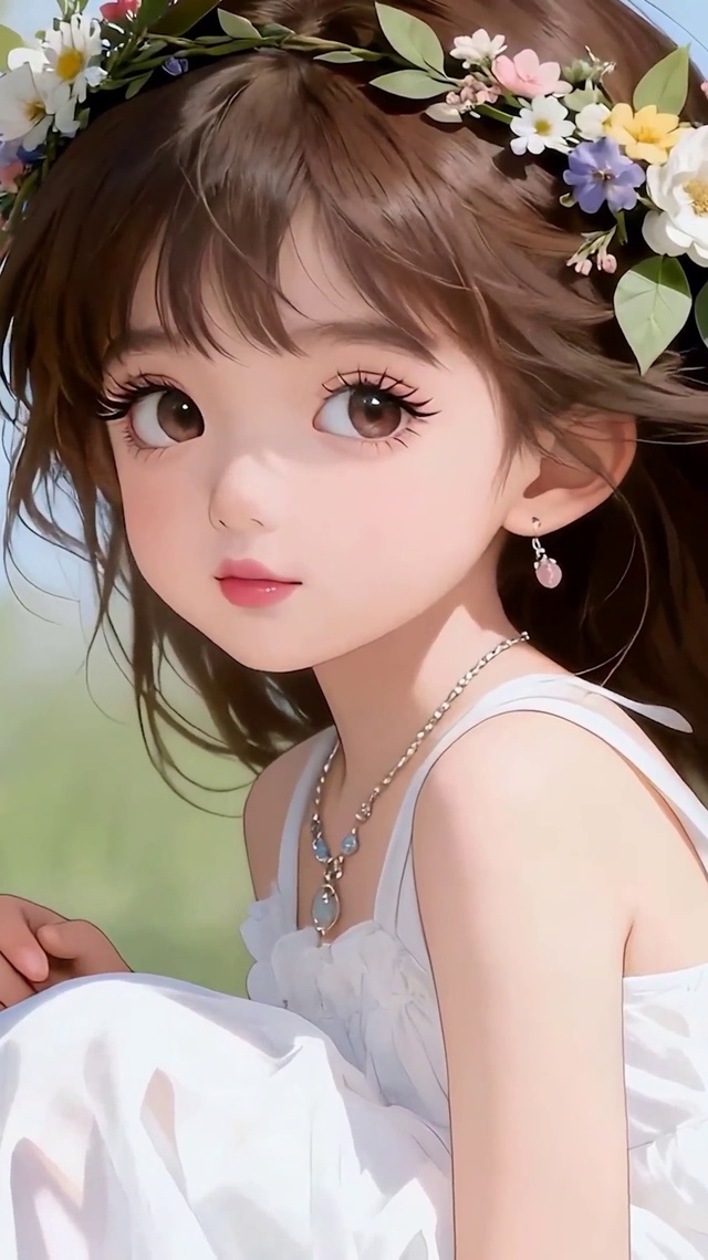 可爱女孩