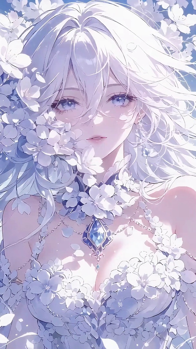 海边繁花婚纱芙宁娜
