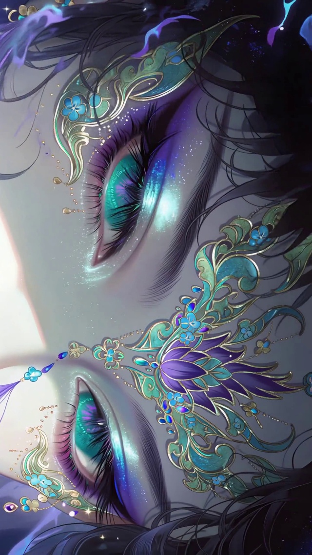 鎏金花钿的青瞳