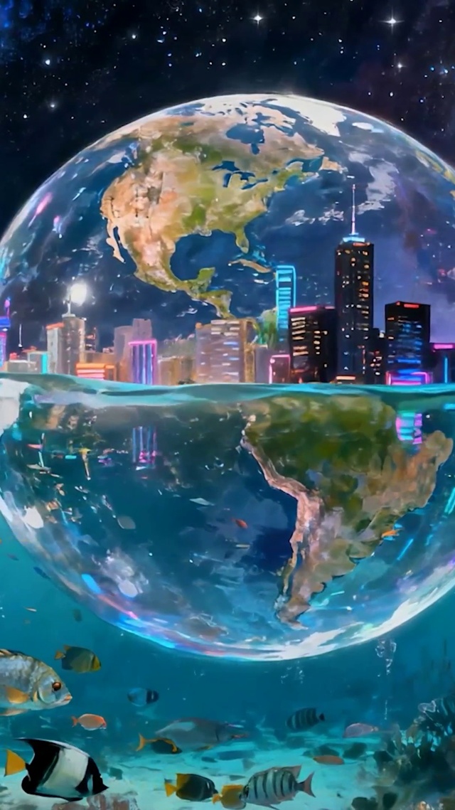 科幻宇宙海底世界