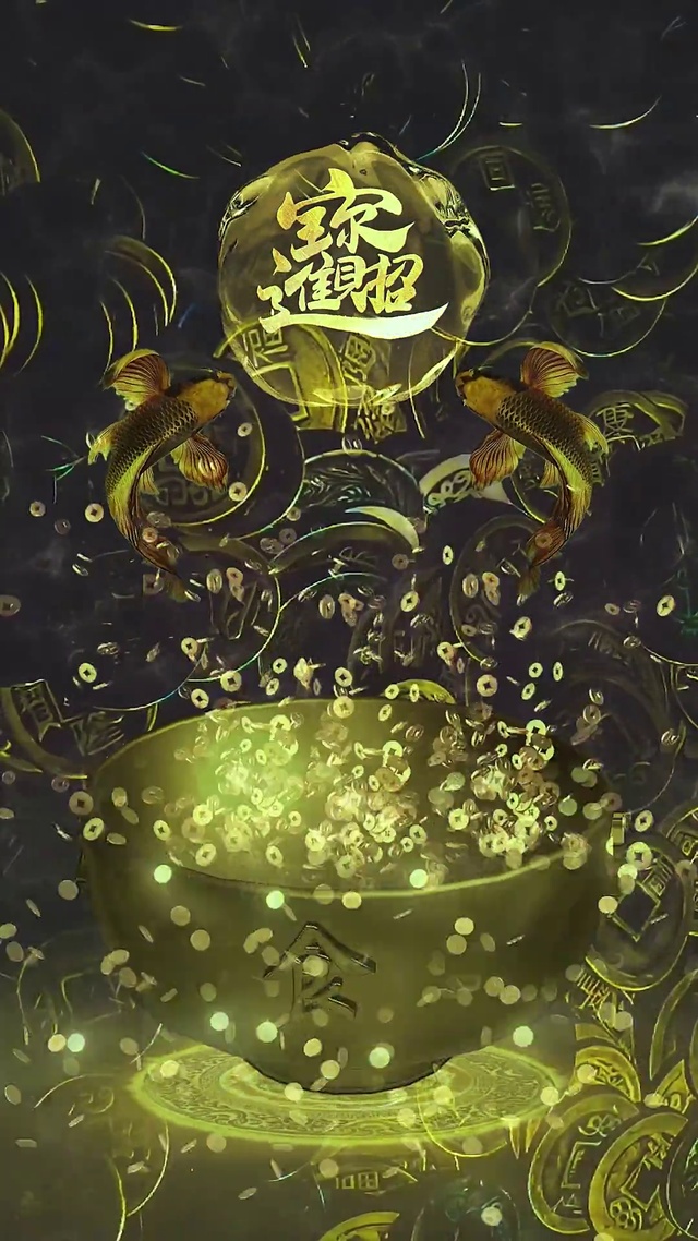 年年有鱼发财壁纸